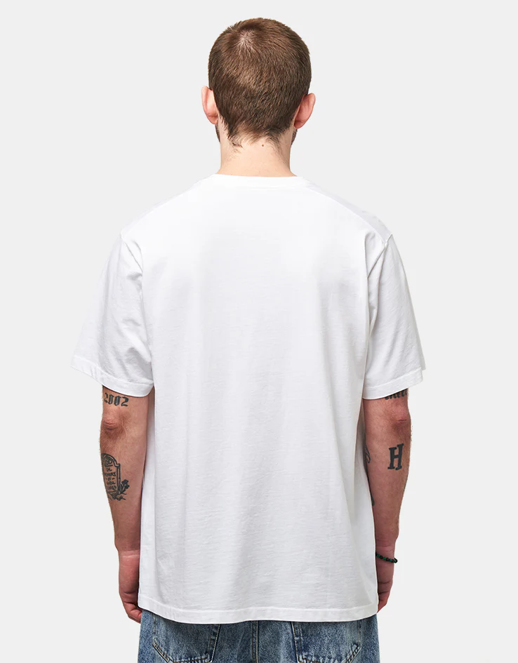 Pop Trading Company Hearts T-Shirt - White - Image 2