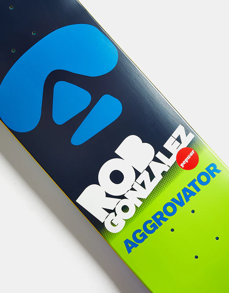 Popwar Gonzalez Aggrovator Skateboard Deck - 8.5" - Image 3