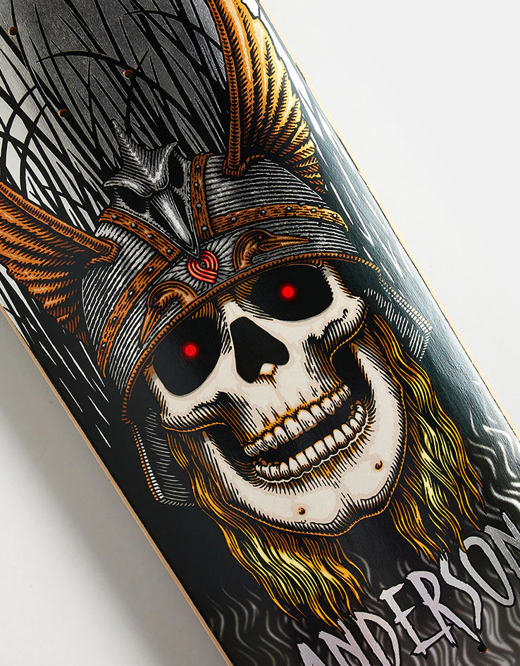 Powell Peralta Anderson Heron Skull '03 Skateboard Deck - 8.45" - Image 3