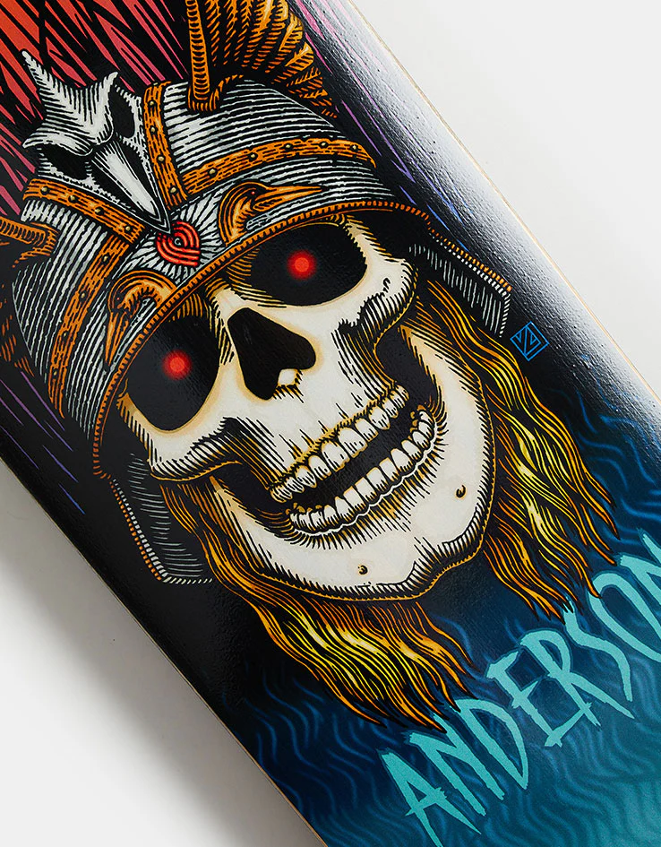 Powell Peralta Anderson Heron Skull FLIGHT Skateboard Deck - 9.13" - Image 3
