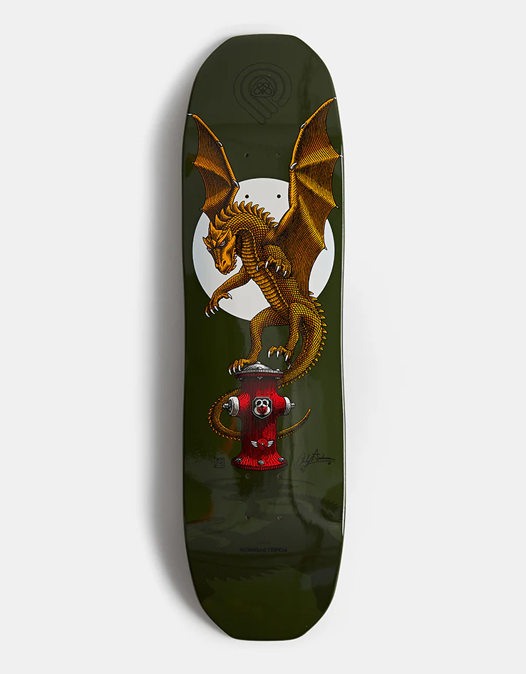 Powell Peralta Anderson Hydrant Green 311 Skateboard Deck - 8.4"