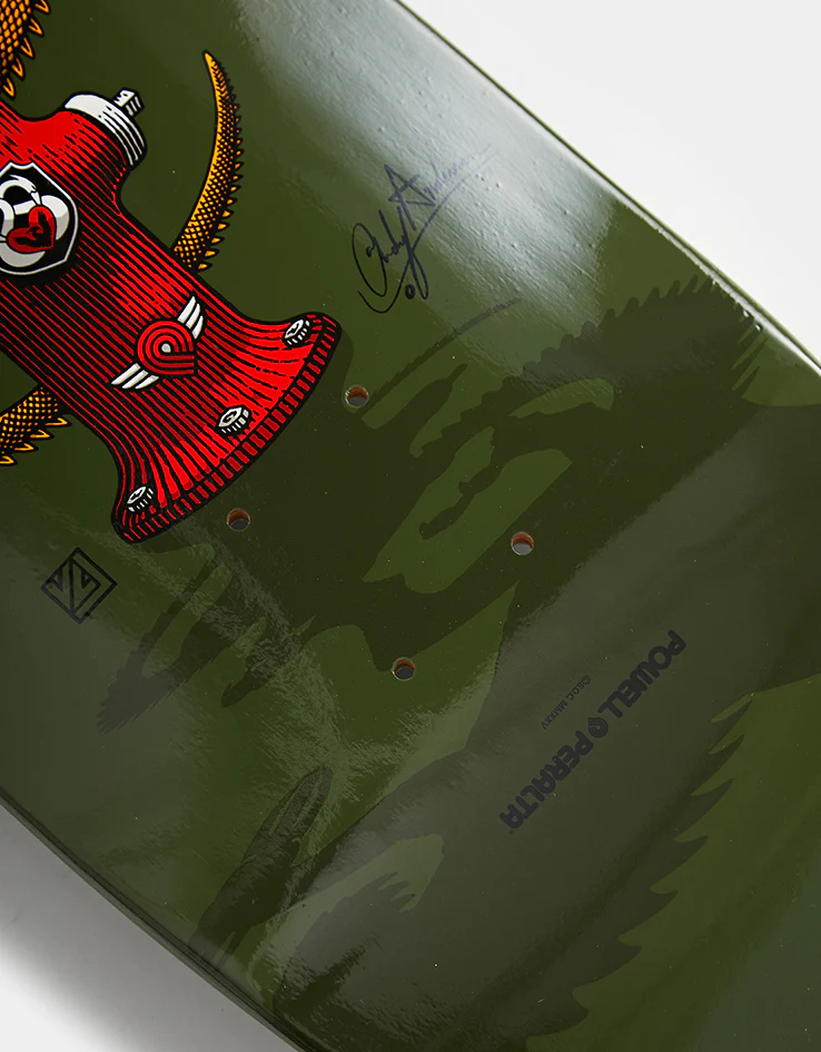 Powell Peralta Anderson Hydrant Green 311 Skateboard Deck - 8.4" - Image 6