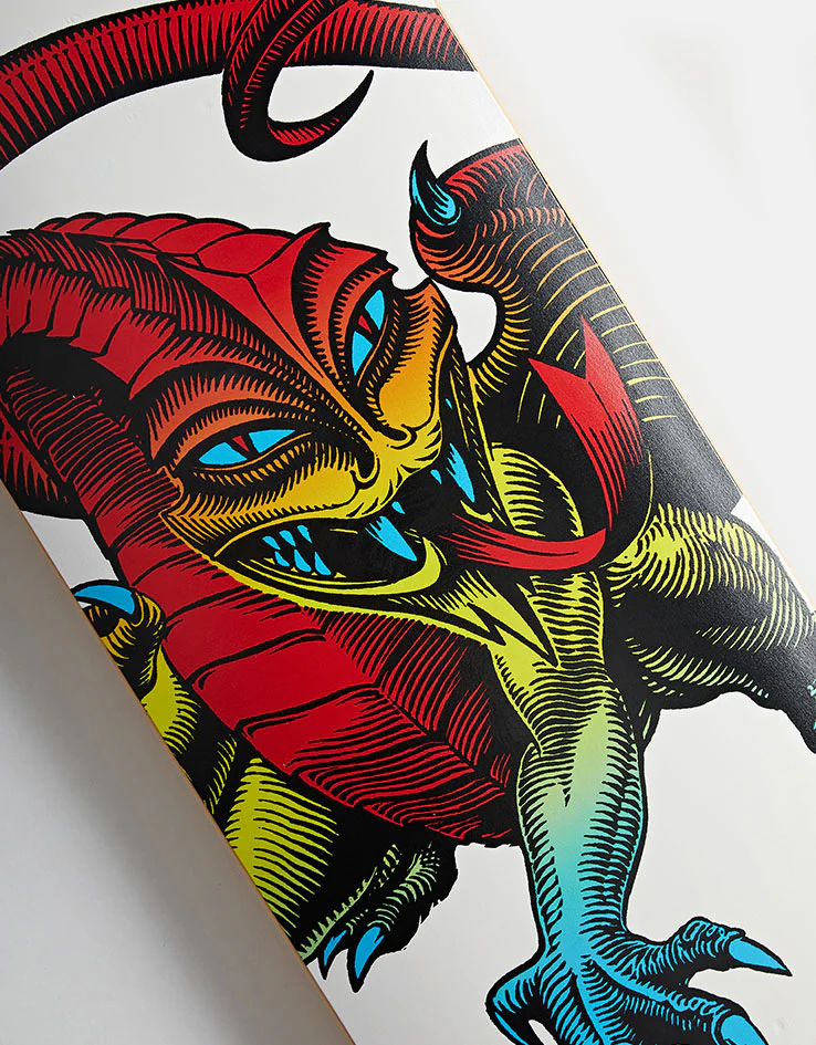 Powell Peralta Caballero Dragon Yellow Fade 245 Skateboard Deck - 8.75" - Image 3