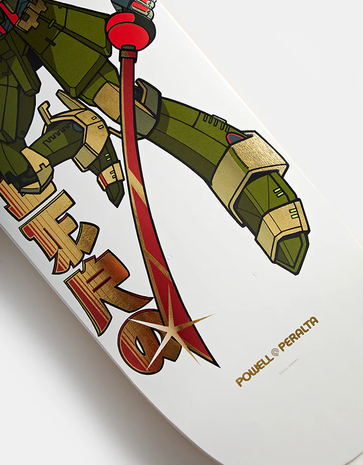 Powell Peralta Caballero Gundam 243 Skateboard Deck - 8.25" - Image 4