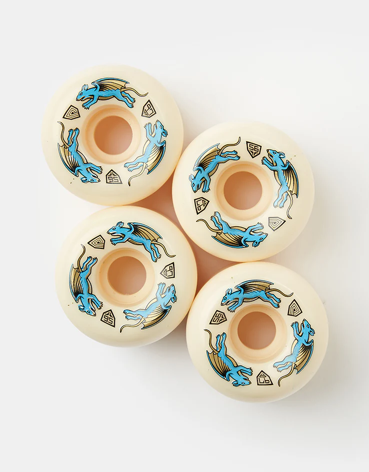 Powell Peralta Dragon Formula Nano Rats AA2 97a Skateboard Wheels - 56mm x 39mm - Image 2