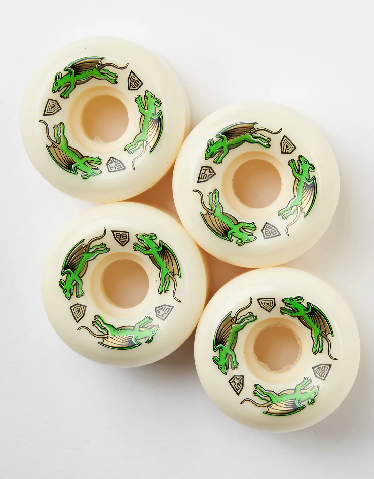 Powell Peralta Dragon Formula Nano Rats AV6 88a Skateboard Wheels - 54mm x 34mm - Image 2