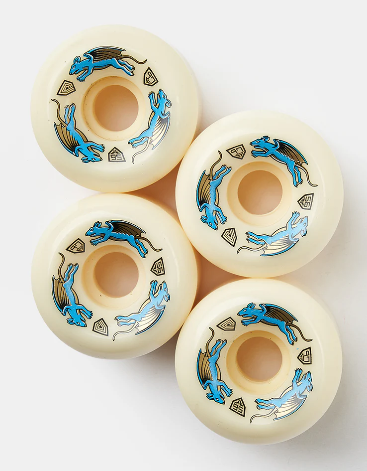 Powell Peralta Dragon Formula Nano Rats AV6 97a Skateboard Wheels - 56mm x 36mm - Image 2