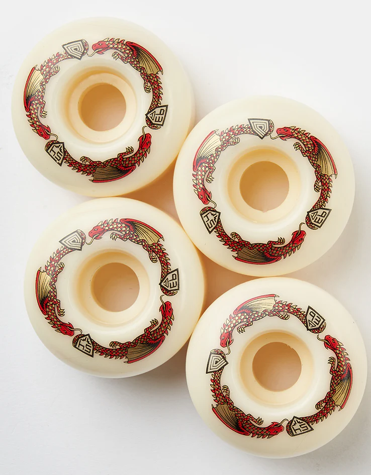 Powell Peralta Dragon Formula V4 93a Skateboard Wheels - 54mm x 34mm - Image 2