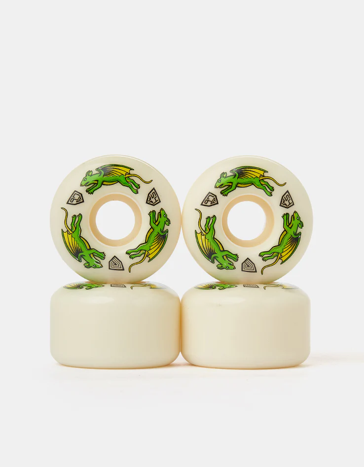 Powell Peralta Dragon Formula V4 97a Skateboard Wheels - 54mm x 34mm