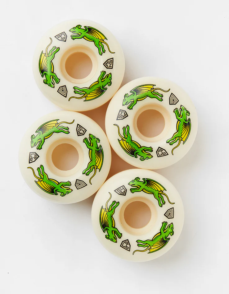 Powell Peralta Dragon Formula V4 97a Skateboard Wheels - 54mm x 34mm - Image 2