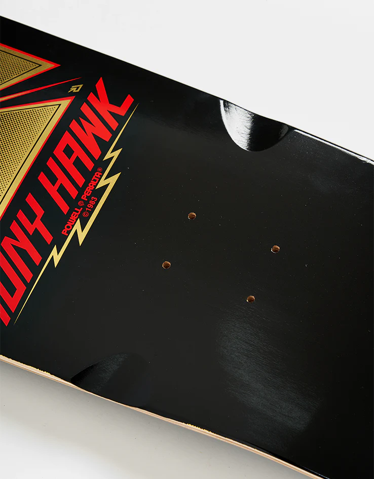 Powell Peralta Hawk Gold Foil Bones Brigade S16 Reissue Skateboard Deck - 10" - Image 3