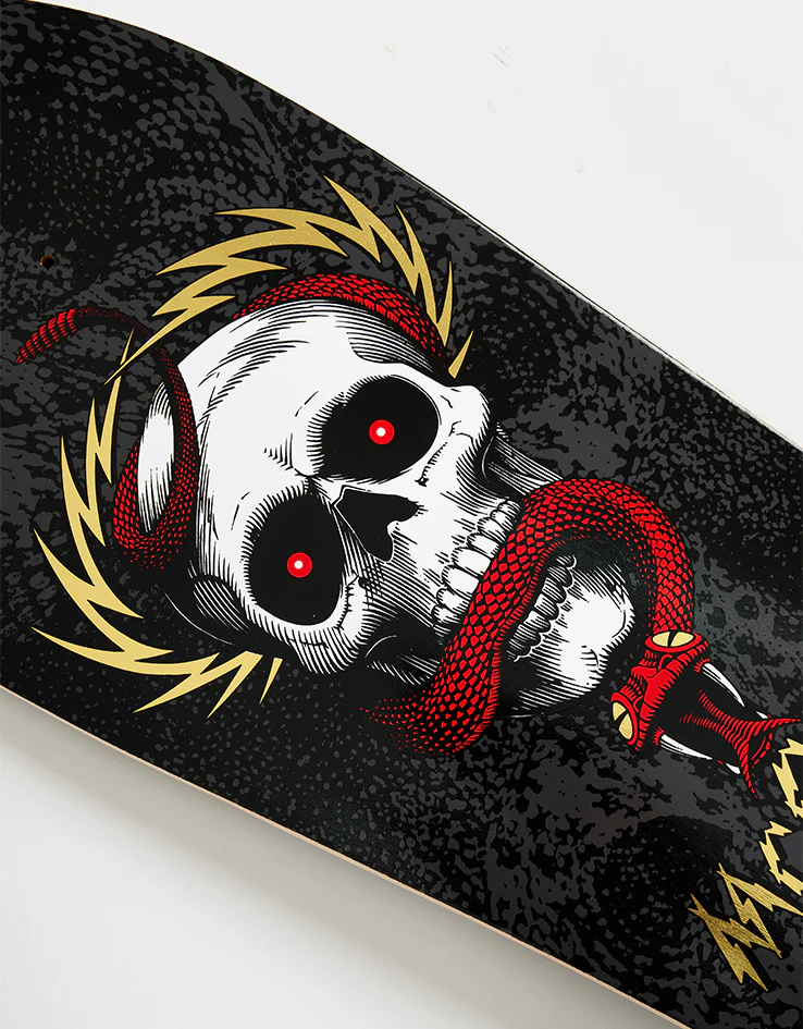 Powell Peralta McGill Gold Foil Bones Brigade S16 Reissue Skateboard Deck - 10" - Image 3