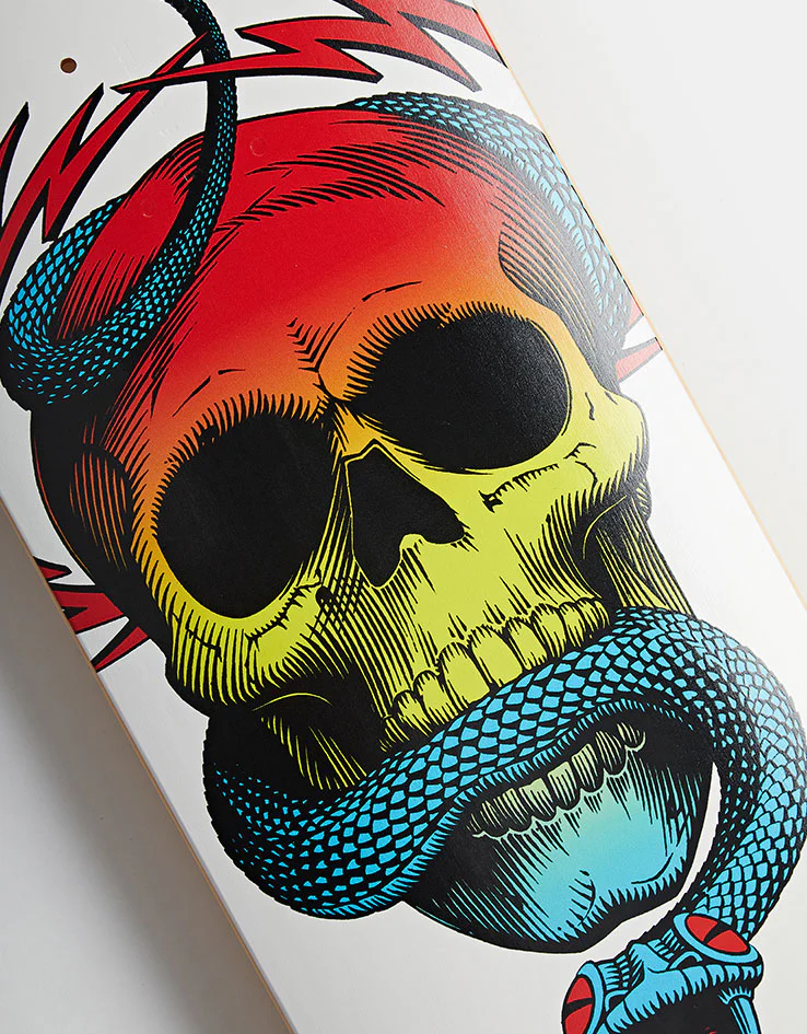 Powell Peralta McGill Skull & Snake Yellow Fade 244 Skateboard Deck - 8.5" - Image 3
