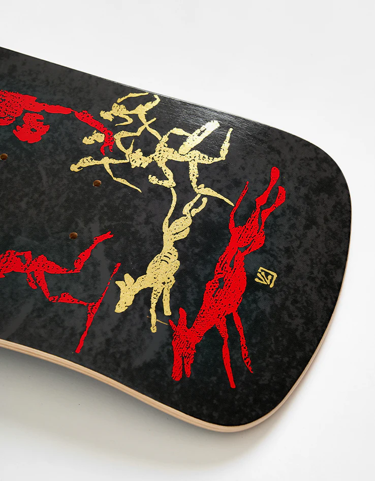 Powell Peralta Mountain Gold Foil Bones Brigade S16 Reissue Skateboard Deck - 9.9" - Image 2