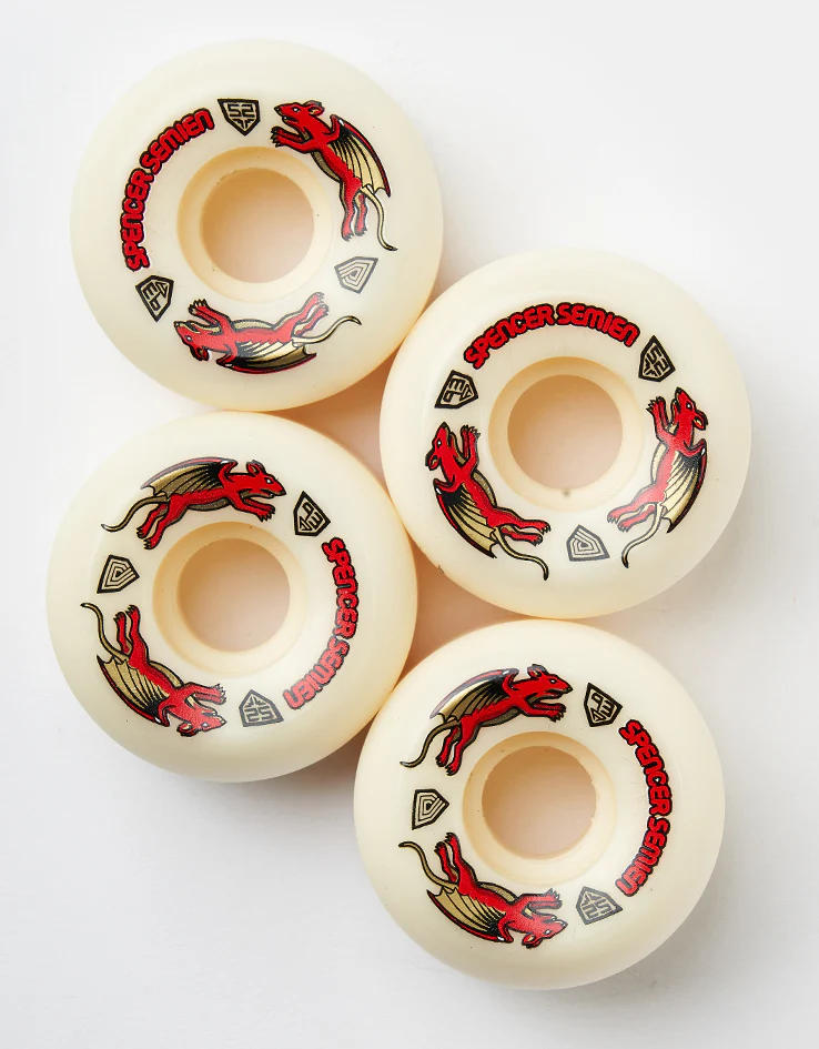 Powell Peralta Semien Dragon Formula Nano Rats AV5 93a Skateboard Wheels - 52mm x 30mm - Image 2