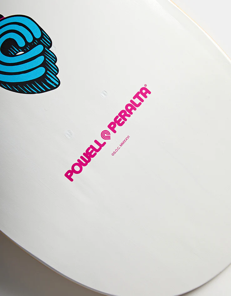 Powell Peralta Skull & Sword Lime Fade 246 Skateboard Deck - 9" - Image 5