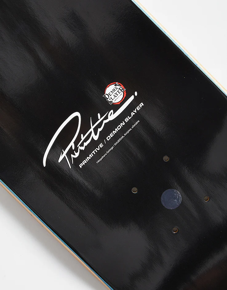 Primitive x Demon Slayer Ribeiro Kyojuro Skateboard Deck - 8.125" - Image 4
