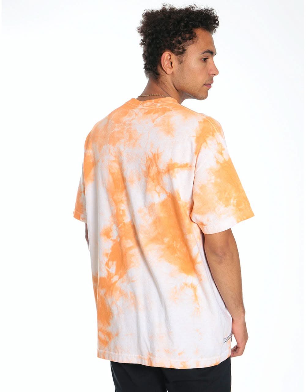 Primitive x Dragon Ball Super Shadow Goku Washed II T-Shirt - Orange - Image 3