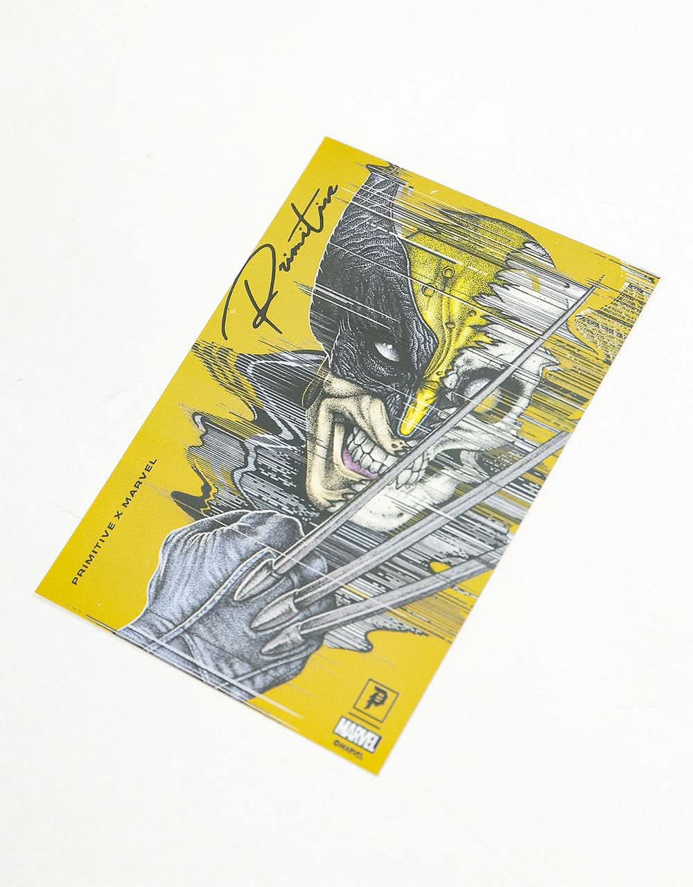 Primitive x Marvel x Paul Jackson Wolverine Foil Sticker - Image 3