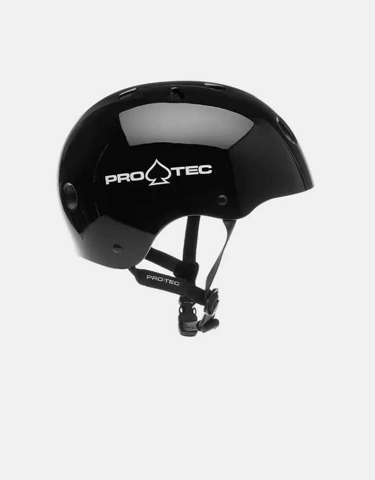 Pro-Tec Classic Cert Helmet - Gloss Black - Image 2