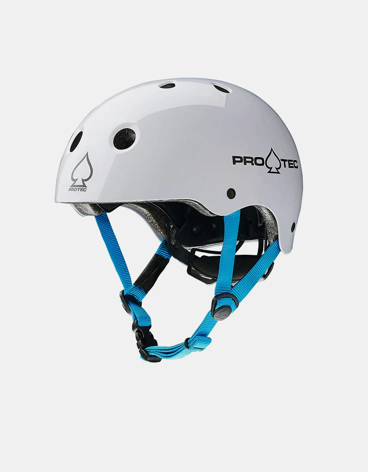 Pro-Tec Classic Cert Junior Helmet - Gloss White - Image 3