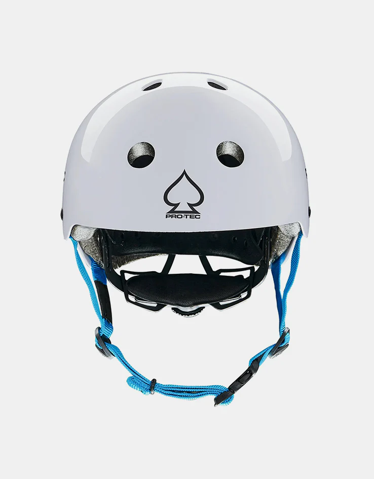 Pro-Tec Classic Cert Junior Helmet - Gloss White - Image 4