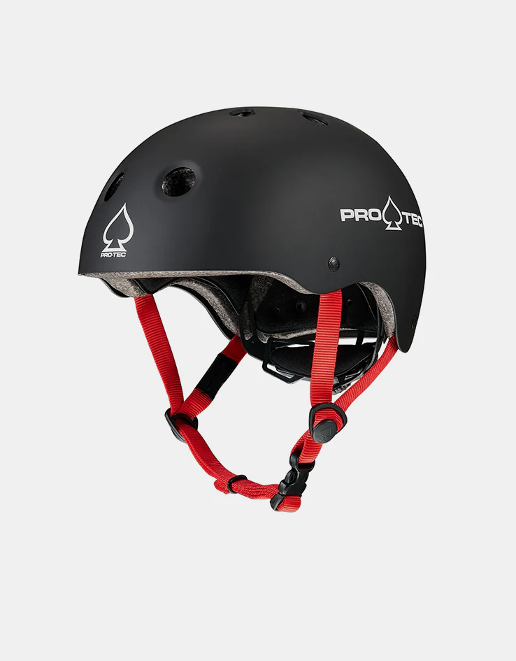 Pro-Tec Classic Cert Junior Helmet - Matte Black - Image 3