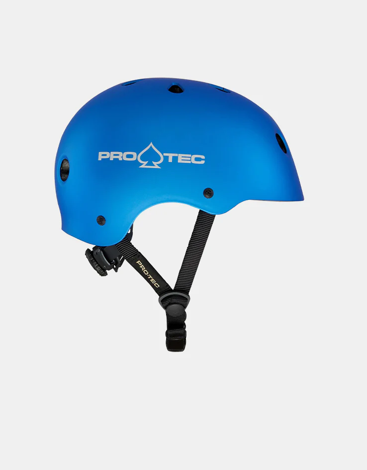 Pro-Tec Classic Cert Junior Helmet - Matte Metallic Blue - Image 2