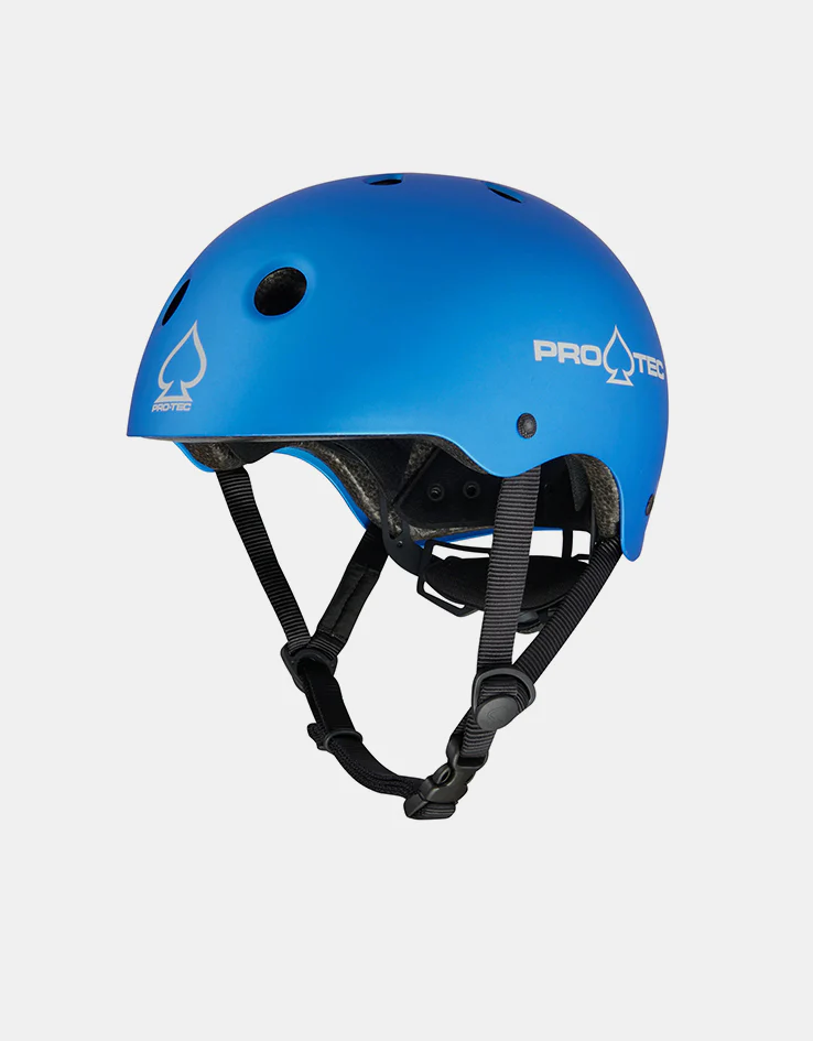 Pro-Tec Classic Cert Junior Helmet - Matte Metallic Blue - Image 3