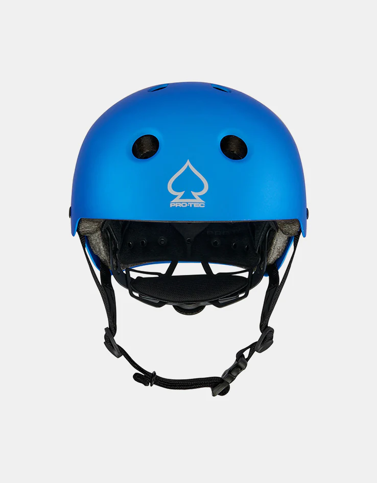 Pro-Tec Classic Cert Junior Helmet - Matte Metallic Blue - Image 4