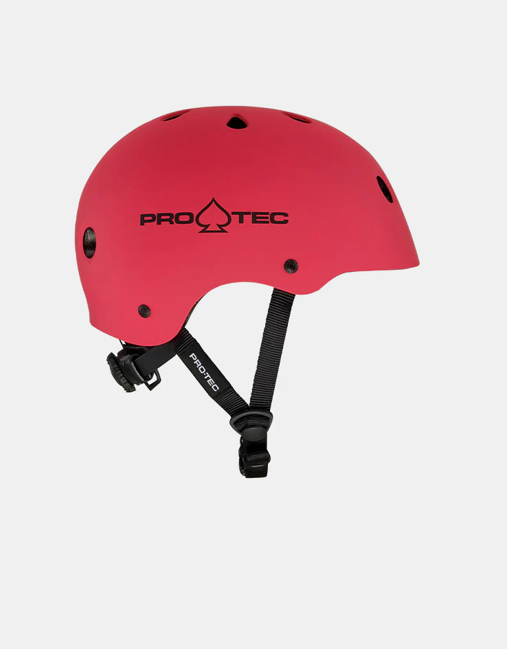 Pro-Tec Classic Cert Junior Helmet - Matte Pink - Image 2