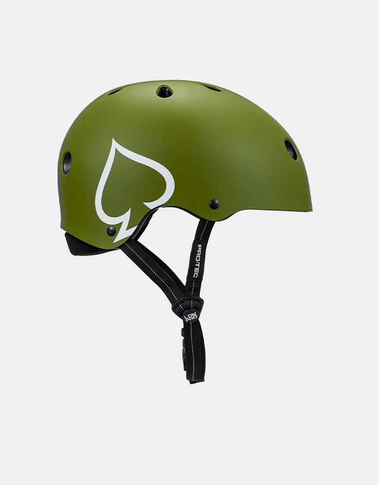 Pro-Tec Low Pro Helmet - Matte Army Green - Image 2