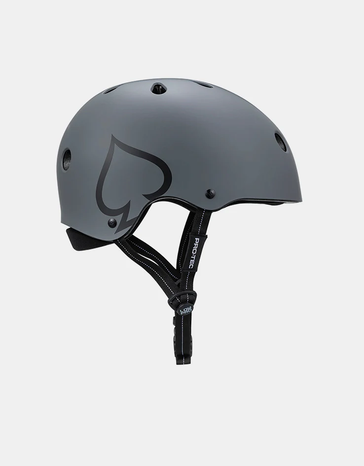 Pro-Tec Low Pro Helmet - Matte Grey - Image 2