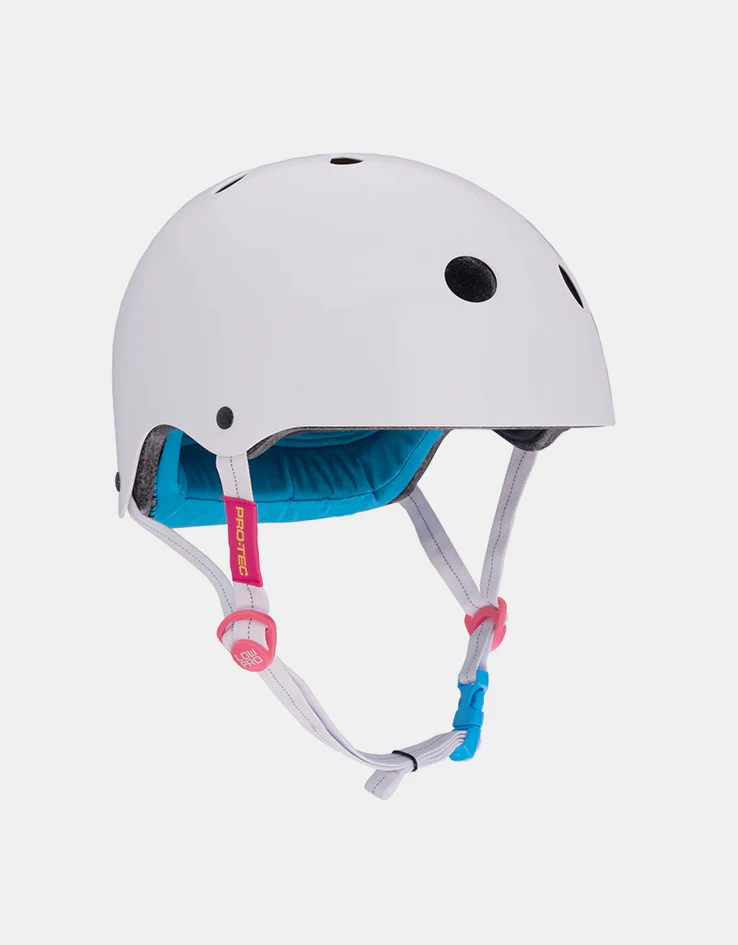 Pro-Tec x Santa Cruz Screaming Hand Low Pro Helmet - Gloss White - Image 2
