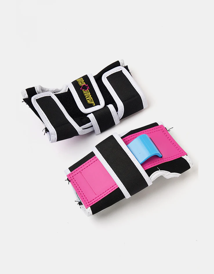 Pro-Tec x Santa Cruz Street Triple Pad Set - Black/White/Pink - Image 2