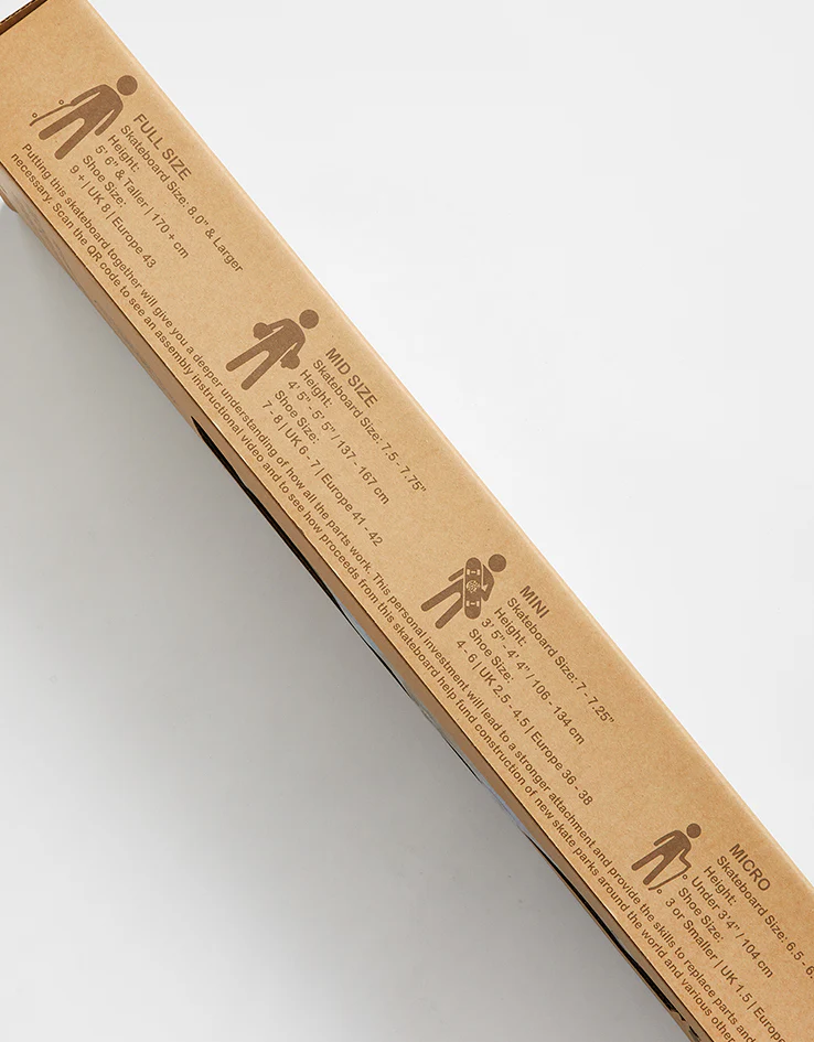 Push Rag Doll Guy FP Incomplete Skateboard - 8" - Image 5