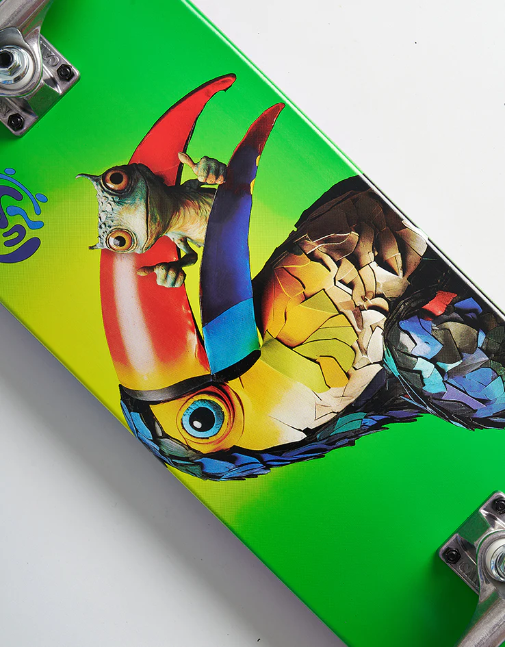 Push Toucan Fade FP Complete Skateboard - 8.25" - Image 3