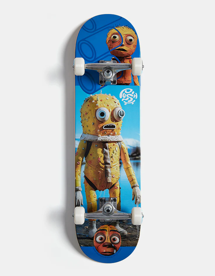 Push Yellow Man FP Complete Skateboard - 8.25"