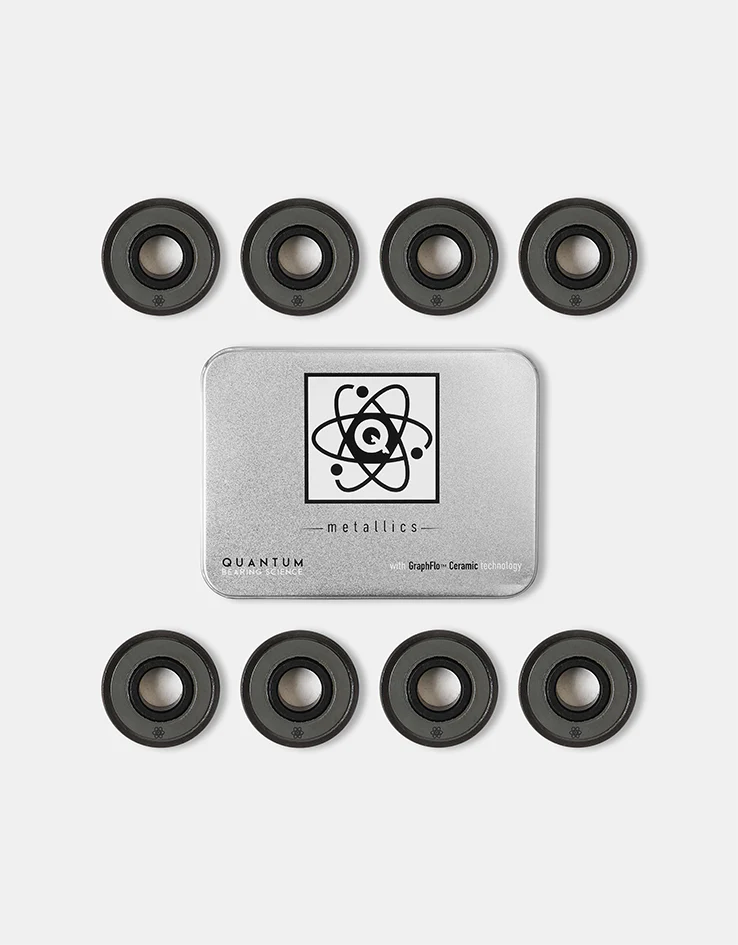 Quantum Metallic Series Skateboard Bearings