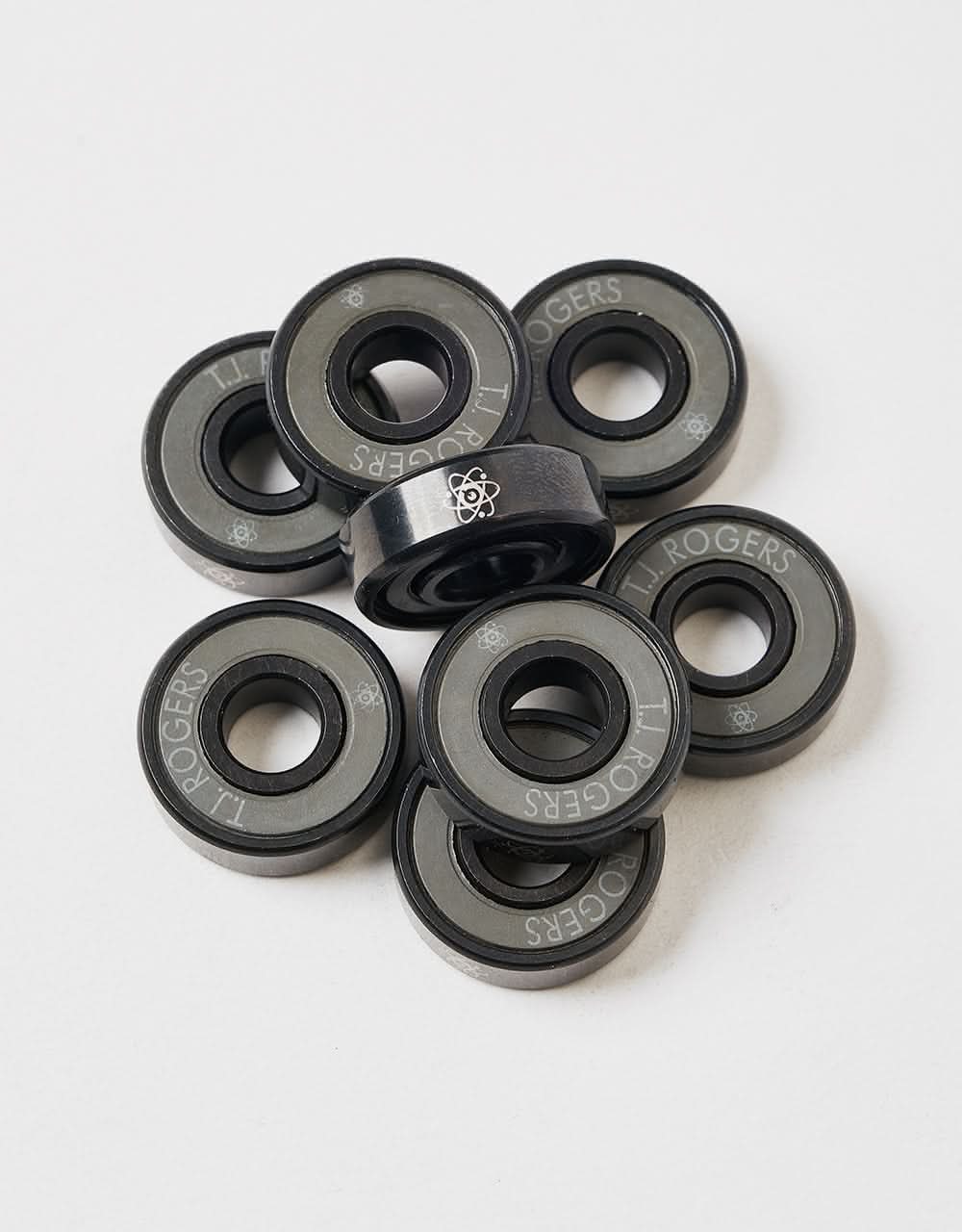 Quantum TJ Rogers Metallic Signature Series Skateboard Bearings - Image 2
