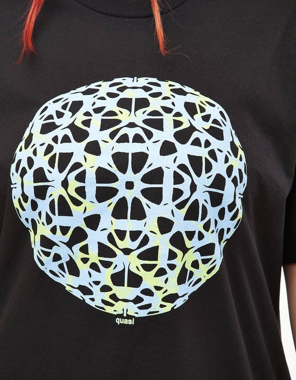 Quasi Globe T-Shirt - Black - Image 5