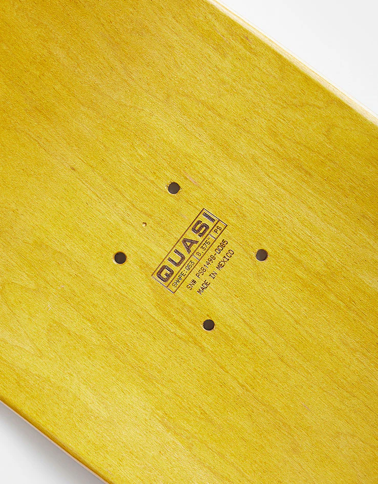 Quasi Scrambled Skateboard Deck - 8.375" - Image 5