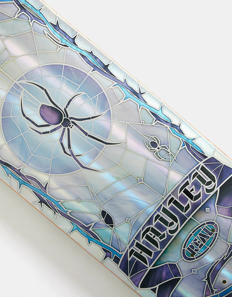 Real Hayley Spider Holo Cathedral Skateboard Deck - 8.25" - Image 2