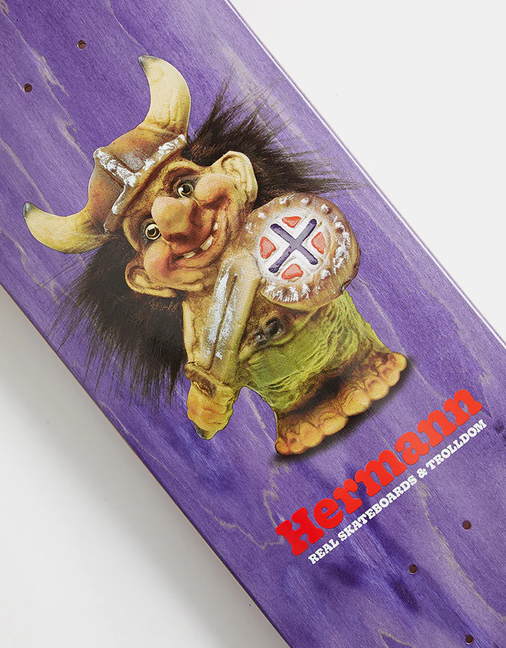 Real Hermann Trolldom Skateboard Deck - 8.5" - Image 3
