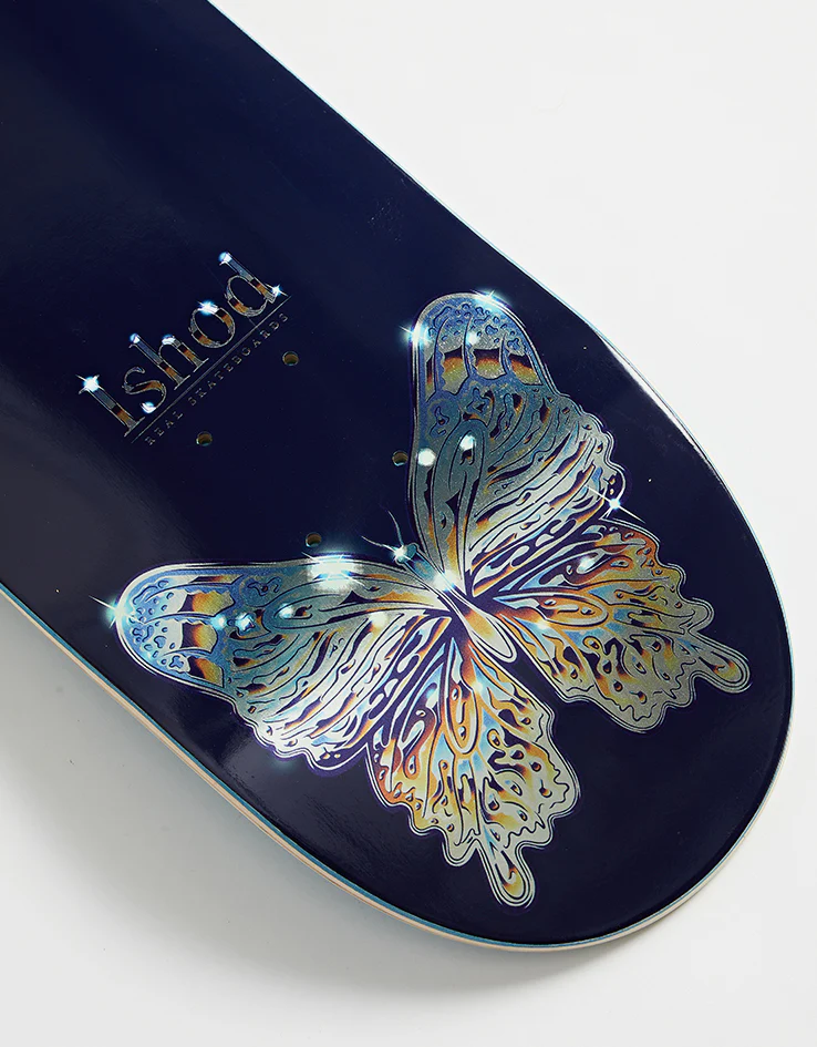 Real Ishod Mariposa Chrome Redux TWIN TAIL Skateboard Deck - 8.25" - Image 3