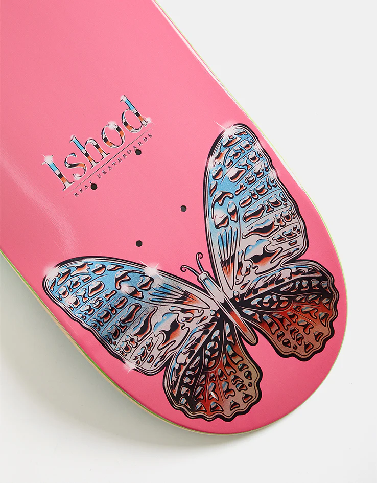 Real Ishod Mariposa Chrome TT Skateboard Deck - 8.25" - Image 2