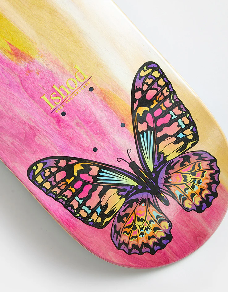 Real Ishod Rainbow Monarch 'TWIN TAIL' Skateboard Deck - 8.5" - Image 3
