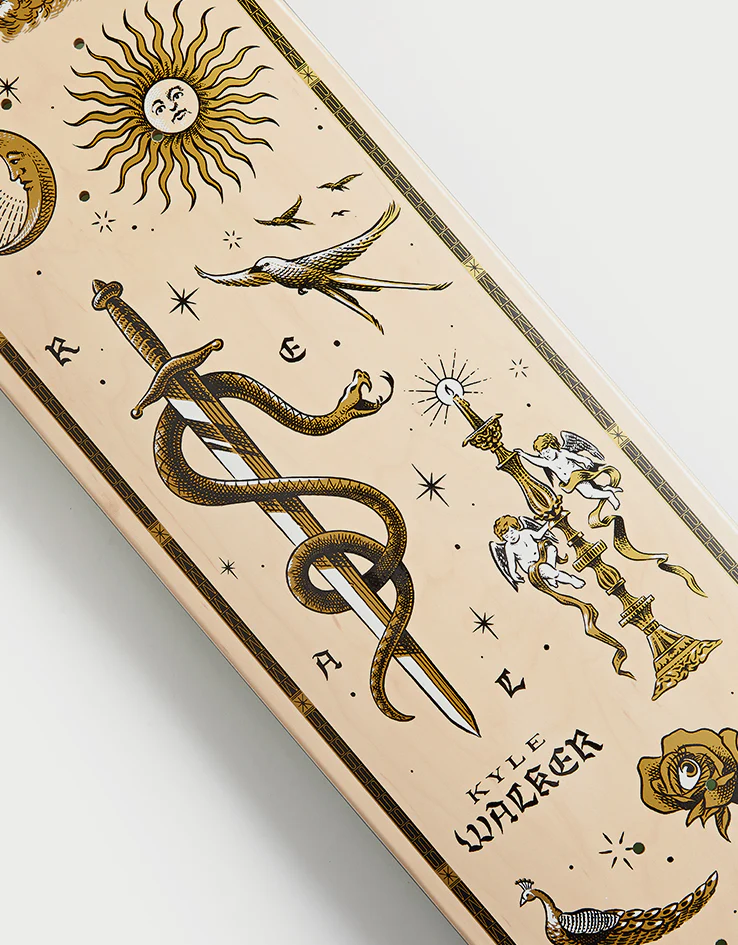 Real Kyle Engraved Skateboard Deck - 8.06" - Image 3