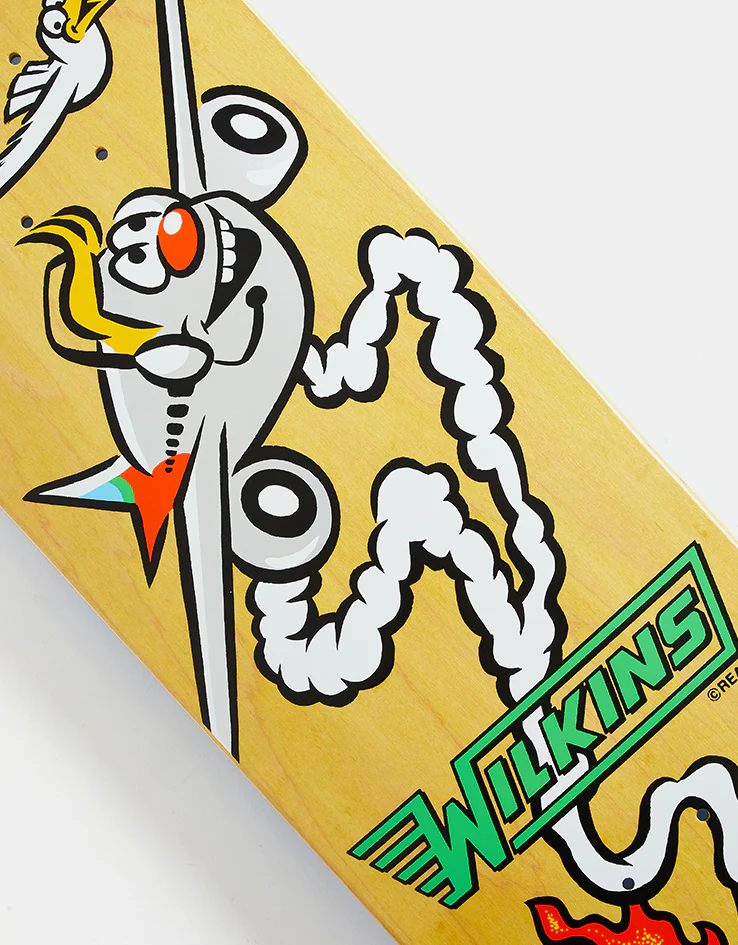 Real Wilkins Mascot Skateboard Deck - 8.5" - Image 2