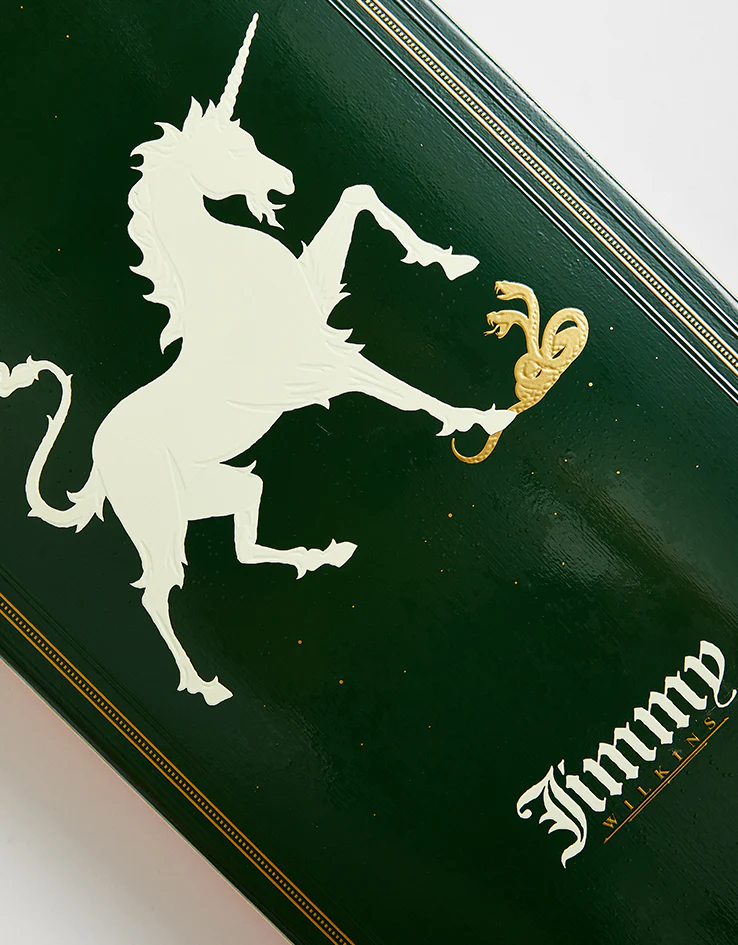 Real Wilkins Unicorn Skateboard Deck - 8.38" - Image 3